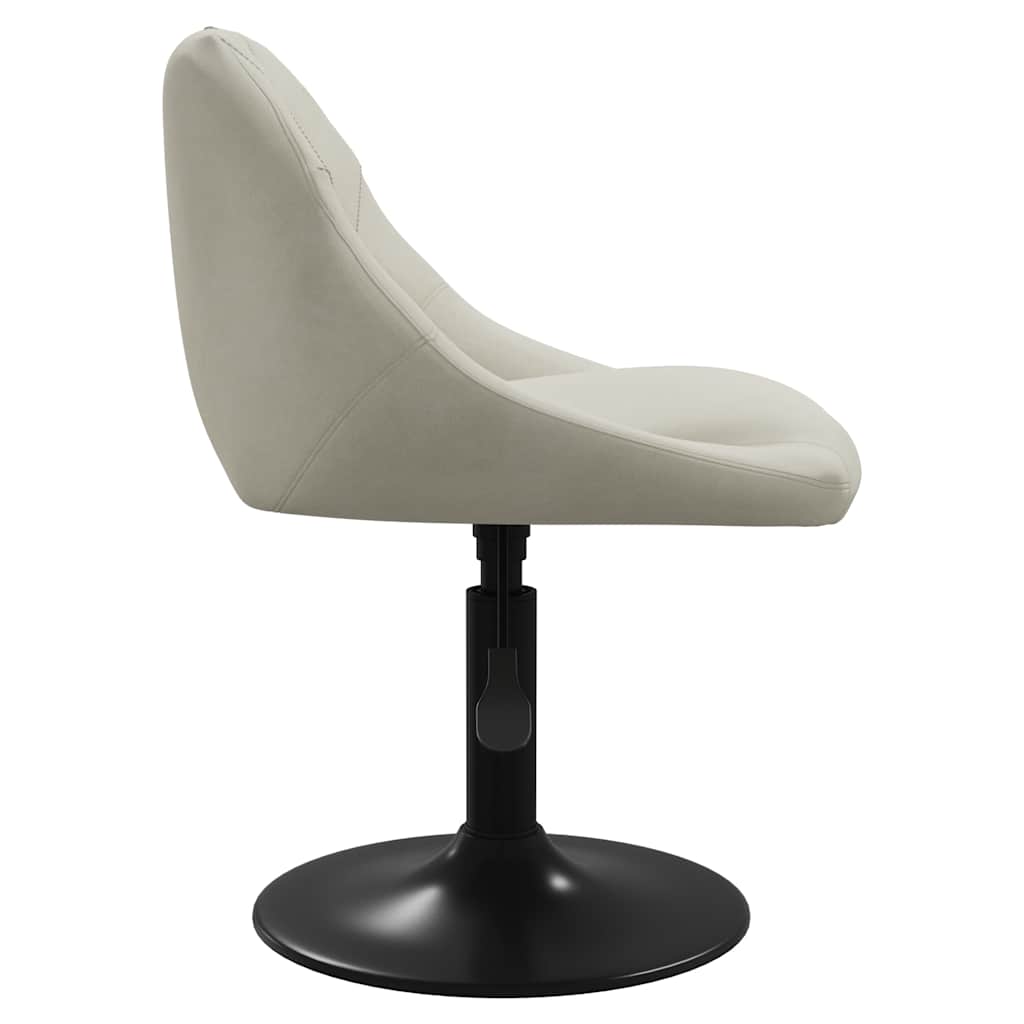 Sillas De Comedor Giratorias 2 Uds Terciopelo