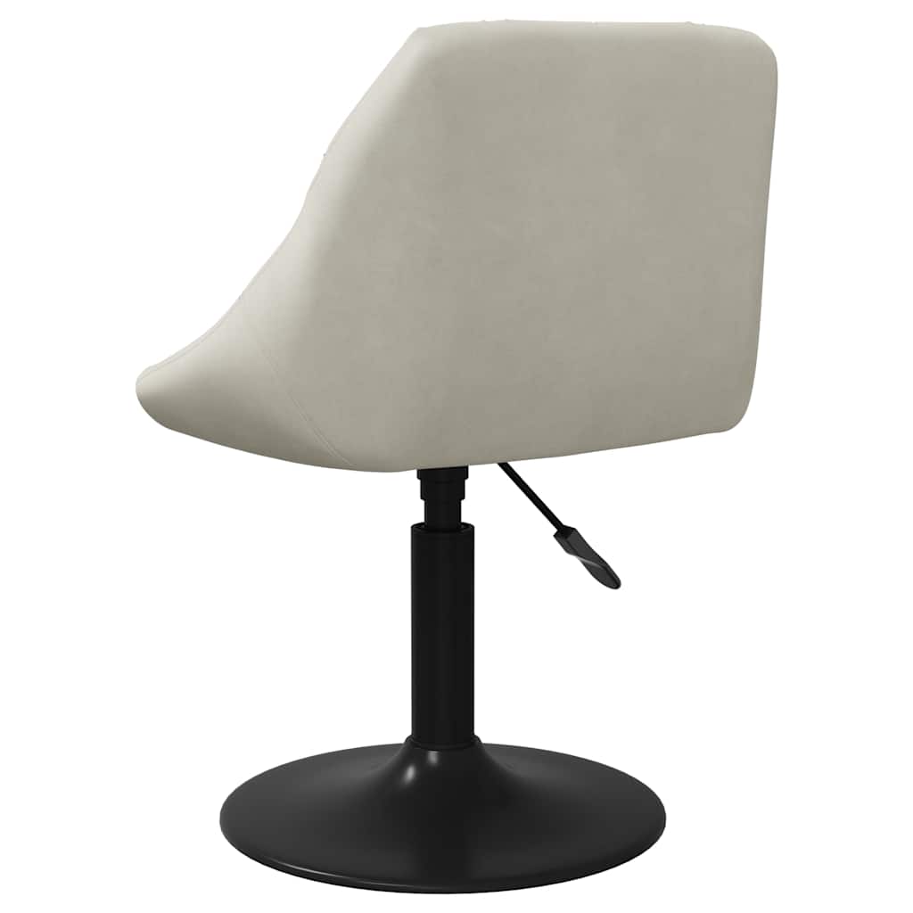 Sillas De Comedor Giratorias 2 Uds Terciopelo