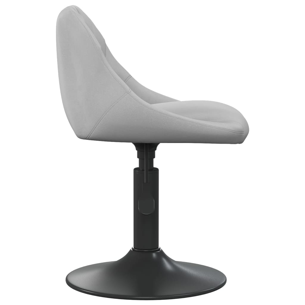 Sillas De Comedor Giratorias 2 Uds De Terciopelo