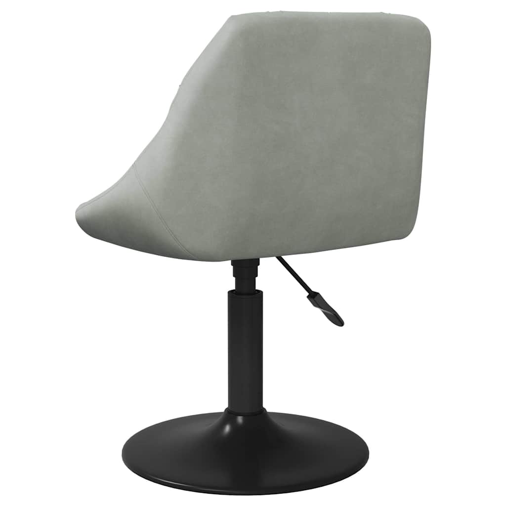 Sillas De Comedor Giratorias 2 Uds De Terciopelo