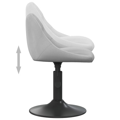 Sillas De Comedor Giratorias 2 Uds De Terciopelo