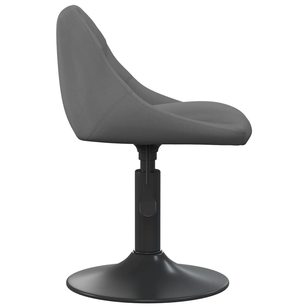 Sillas De Comedor Giratorias 2 Unidades Terciopelo