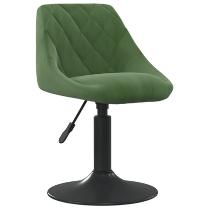 Sillas De Comedor Giratorias 2 Unidades Terciopelo