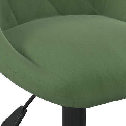Sillas De Comedor Giratorias 2 Unidades Terciopelo