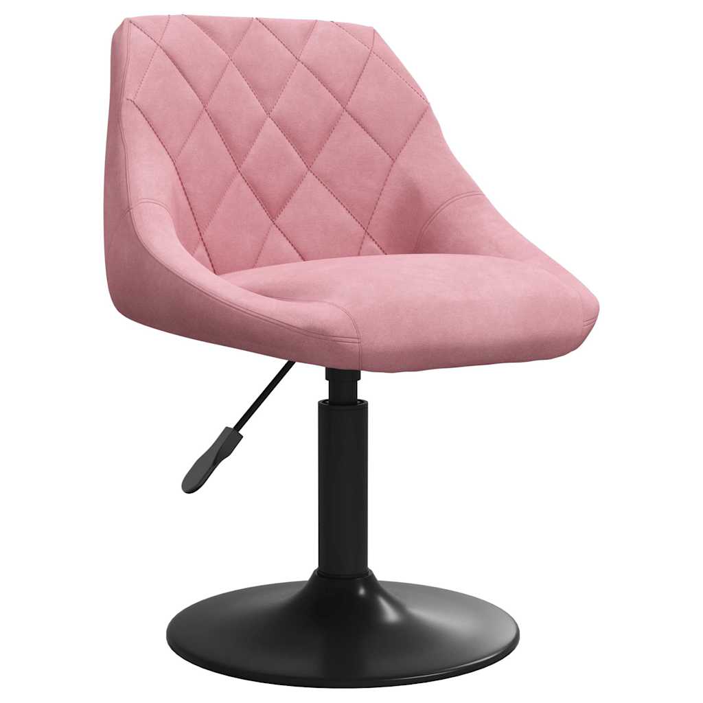Sillas De Comedor Giratorias 2 Unidades Terciopelo