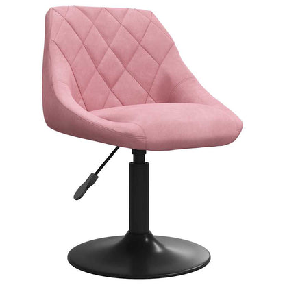 Sillas De Comedor Giratorias 2 Unidades Terciopelo