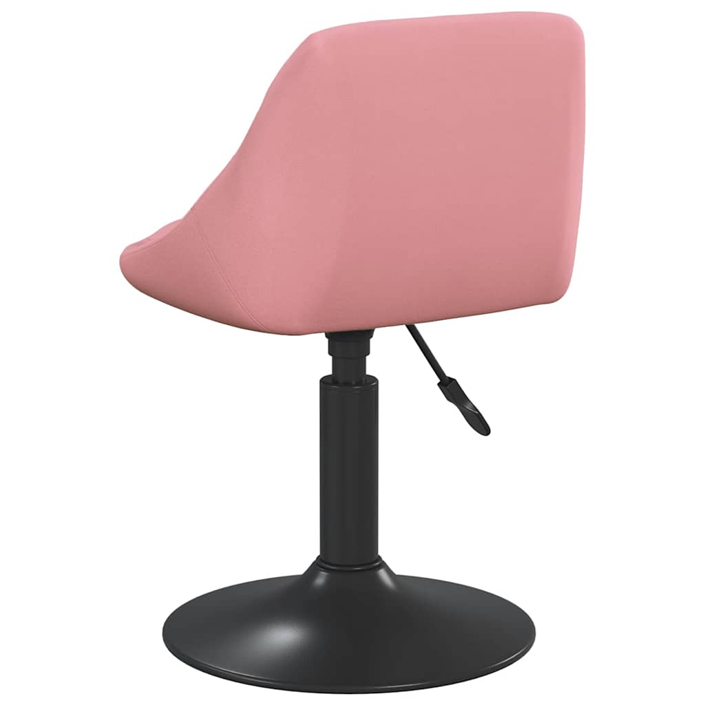 Sillas De Comedor Giratorias 2 Unidades Terciopelo