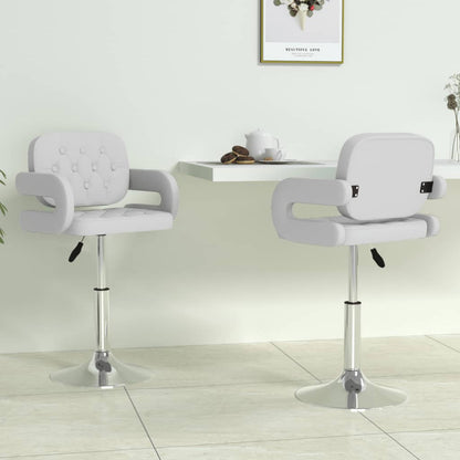 Sillas De Comedor Giratorias 4 Unidades Cuero Sintético