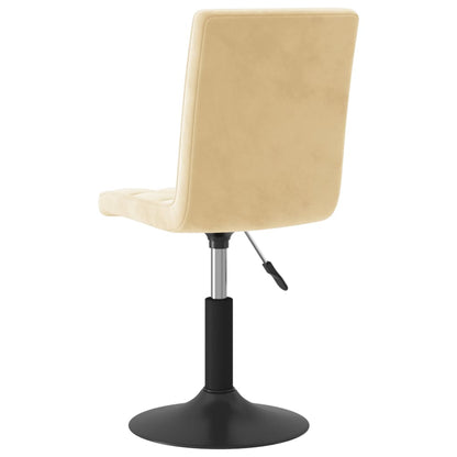Sillas De Comedor Giratorias 2 Uds Terciopelo