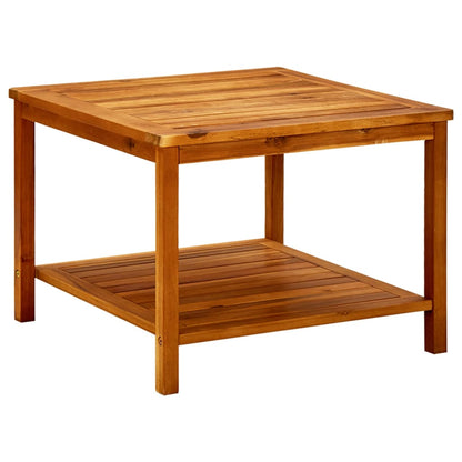 Mesa De Centro De Madera Maciza De Acacia