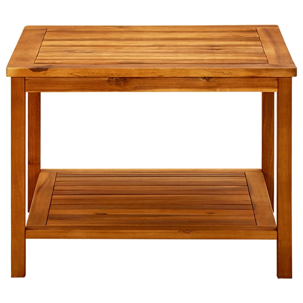 Mesa De Centro De Madera Maciza De Acacia