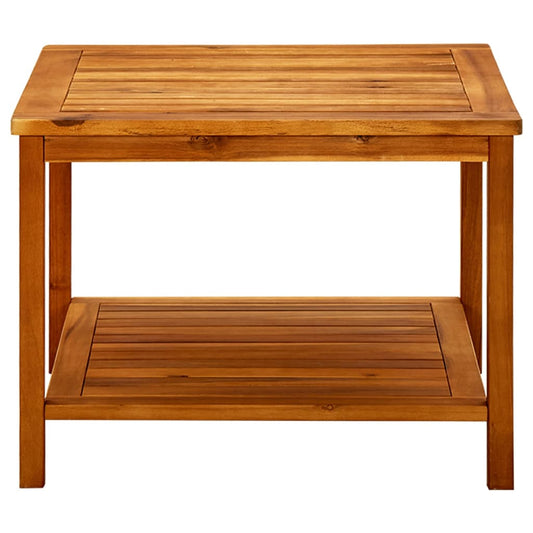 Mesa De Centro De Madera Maciza De Acacia