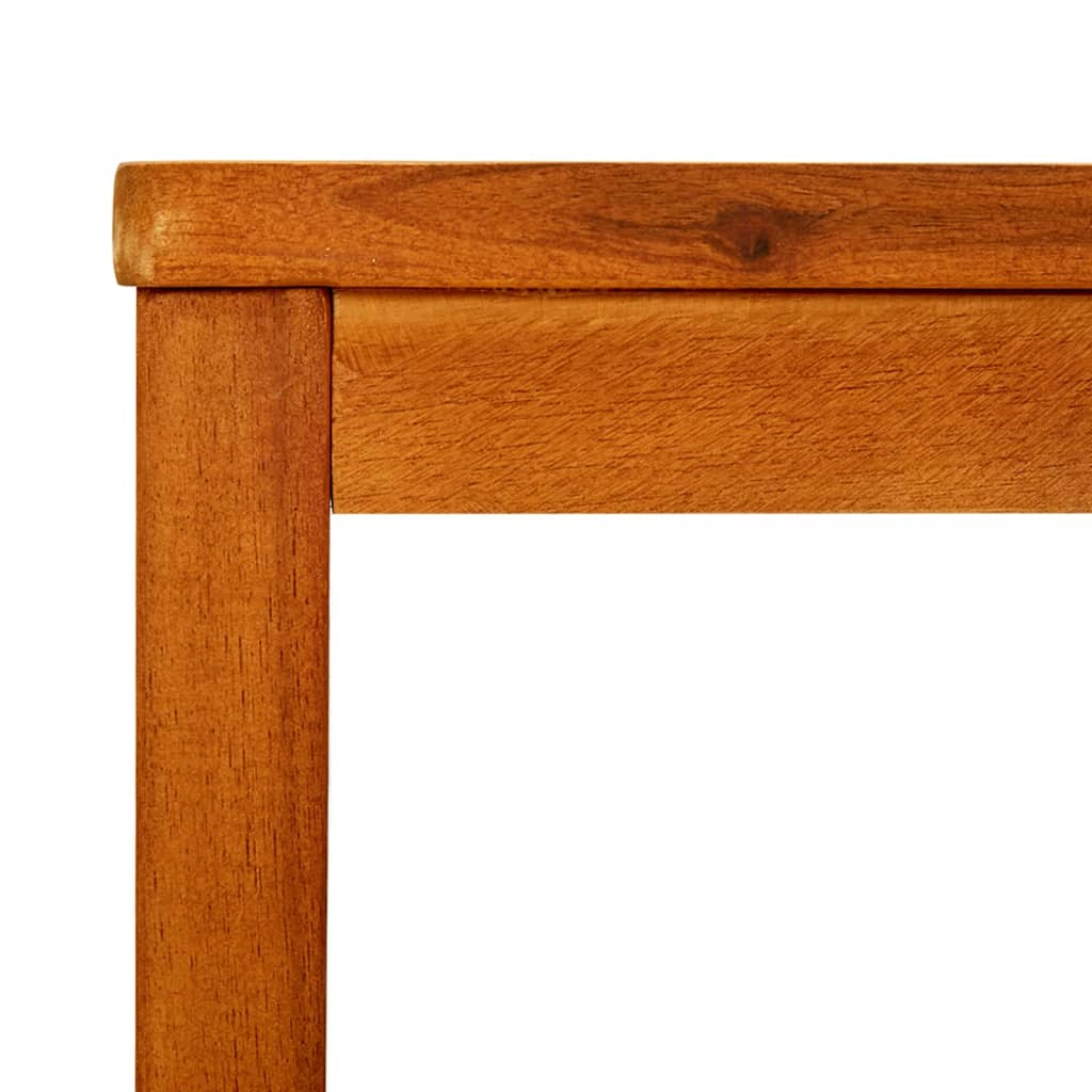 Mesa De Centro De Madera Maciza De Acacia