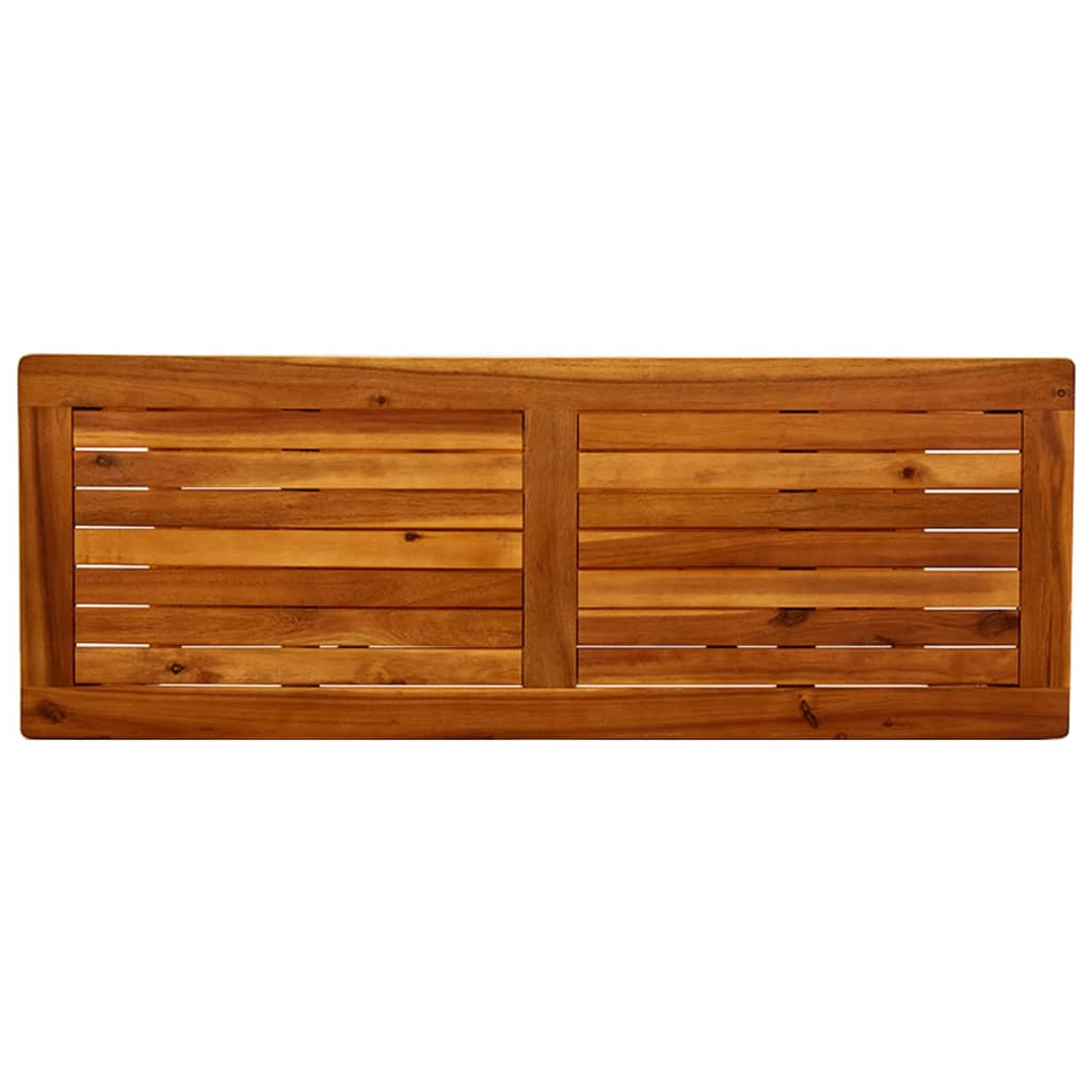 Mesa Consola De Jardín Madera Maciza De Acacia
