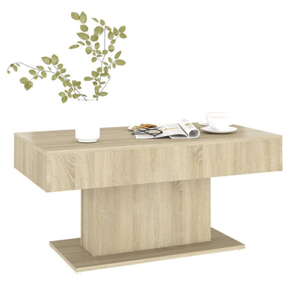 Mesa De Centro Madera Contrachapada 96X50X45 Cm