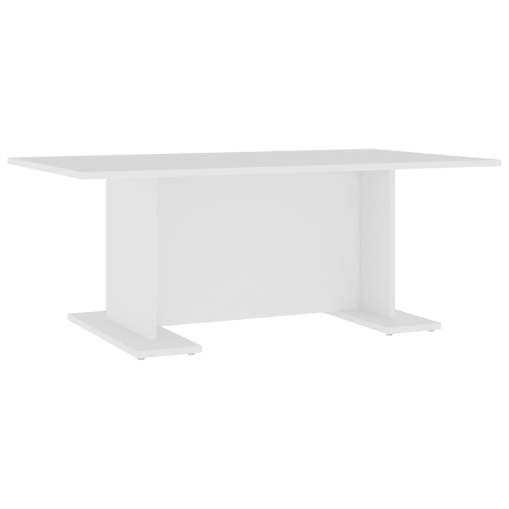 Mesa De Centro De Madera Contrachapada 103,5X60X40 Cm