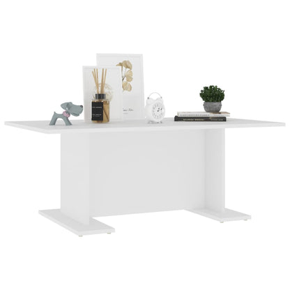 Mesa De Centro De Madera Contrachapada 103,5X60X40 Cm