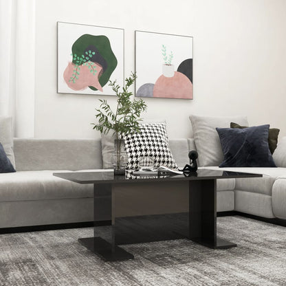 Mesa De Centro De Madera Contrachapada 103,5X60X40 Cm