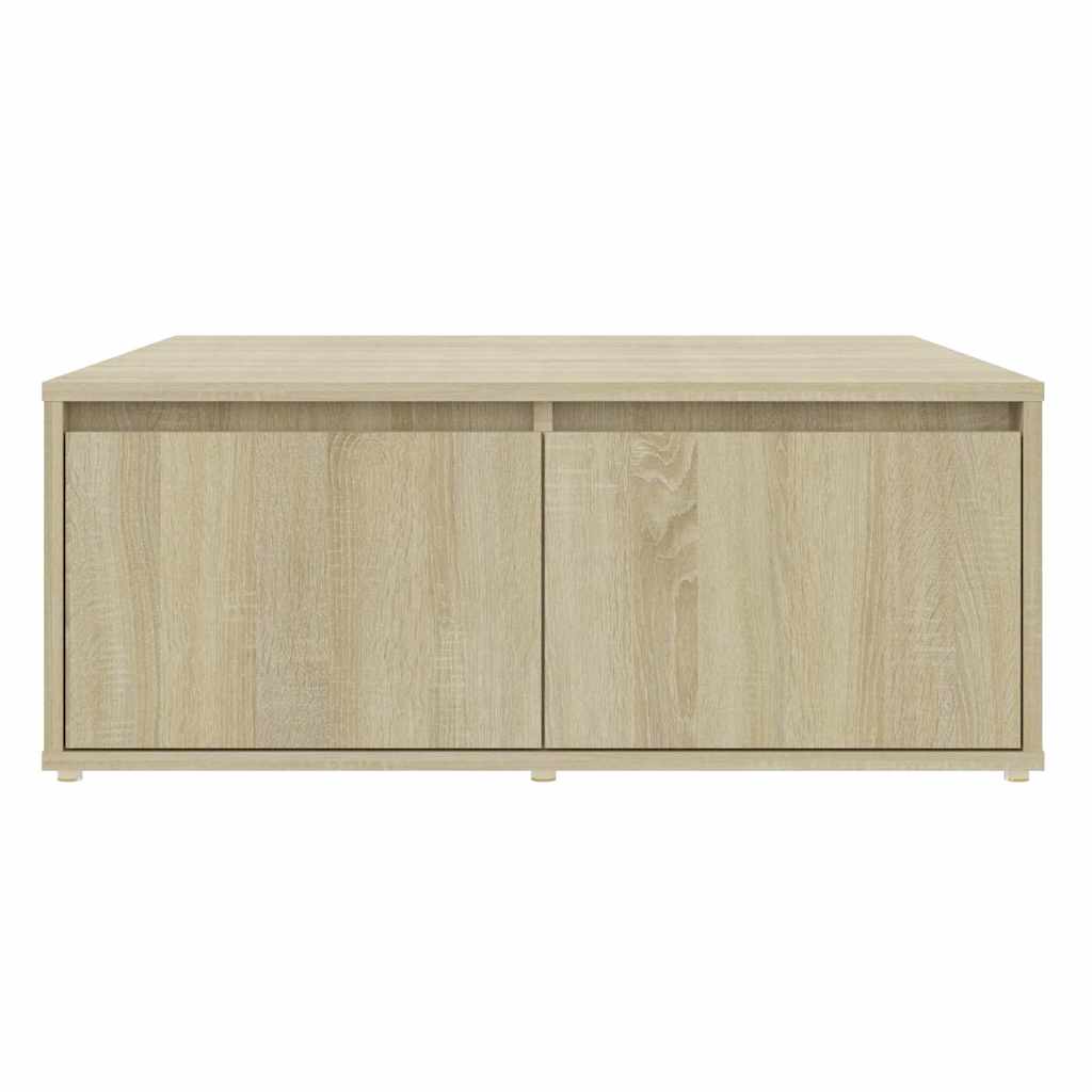 Mesa De Centro Madera Contrachapada 80X80X31 Cm