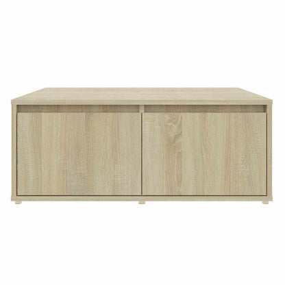 Mesa De Centro Madera Contrachapada 80X80X31 Cm