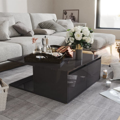 Mesa De Centro Madera Contrachapada 80X80X31 Cm