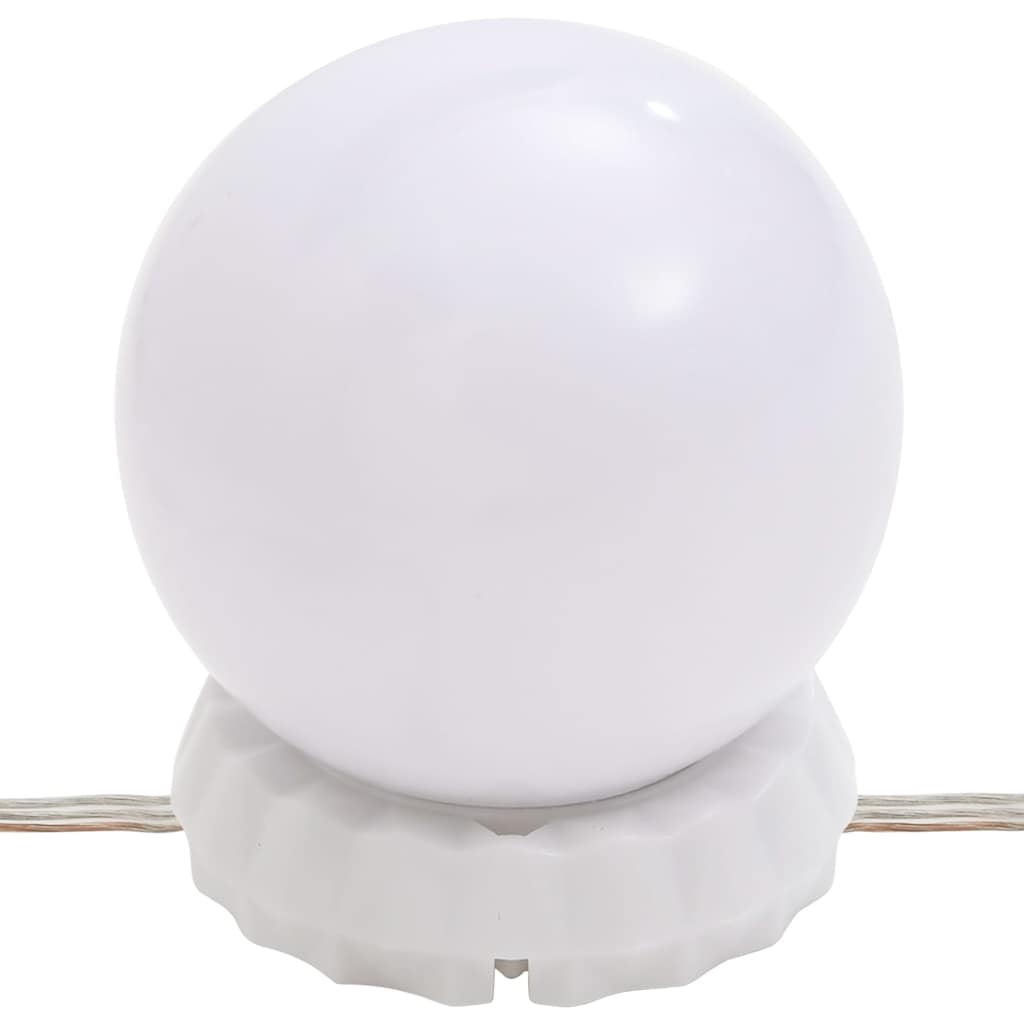 Espejo De Pared Con Luces Led Redondo De Vidrio