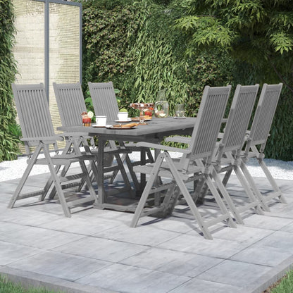 Juego De Comedor De Jardín 5 Piezas Madera Maciza De Acacia