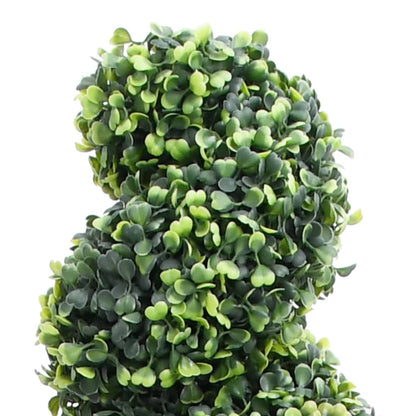 Planta Espiral De Boj Artificial Con Macetero Verde 89 Cm