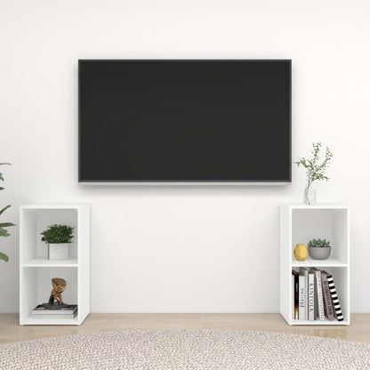 Conjunto De Mueble De Tv 2 Pcs Roble Artesanal 37 X 35 X