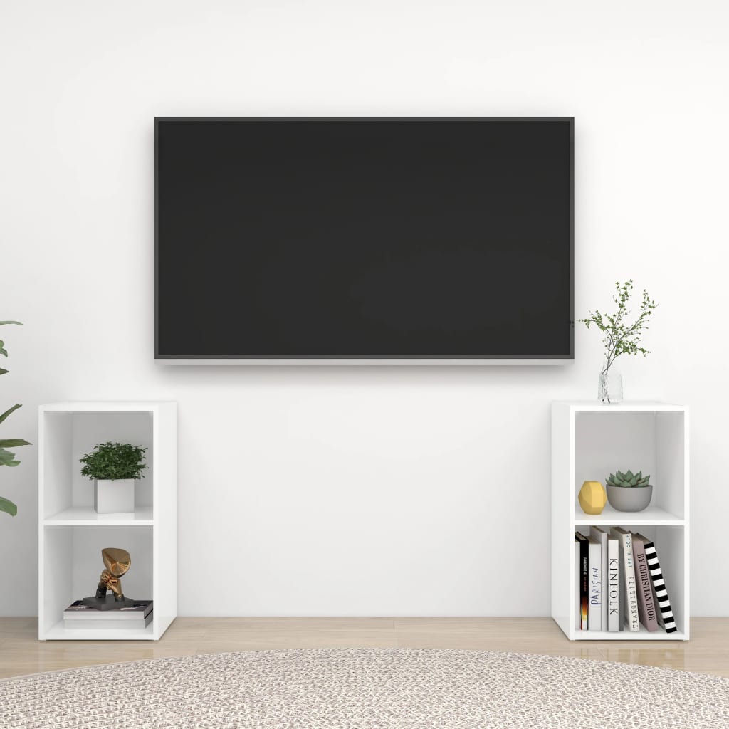 Conjunto De Mueble De Tv 2 Pcs Roble Artesanal 37 X 35 X
