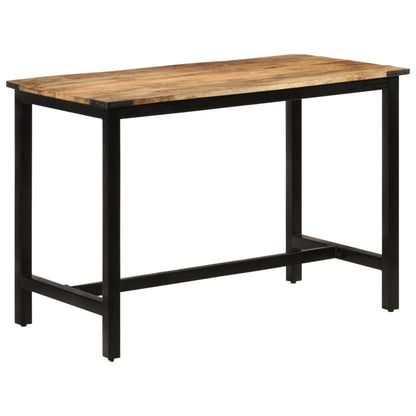 Mesa De Comedor Madera Maciza De Mango 110X60X76 Cm