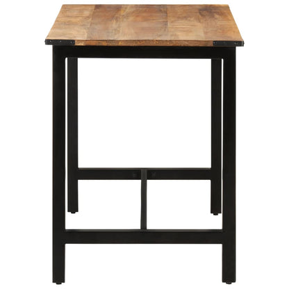 Mesa De Comedor Madera Maciza De Mango 110X60X76 Cm
