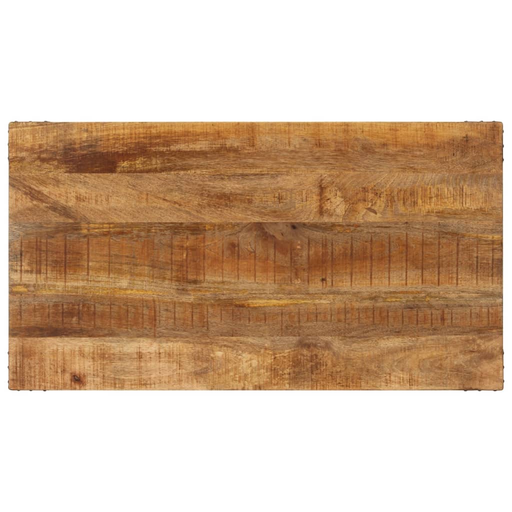 Mesa De Comedor Madera Maciza De Mango 110X60X76 Cm