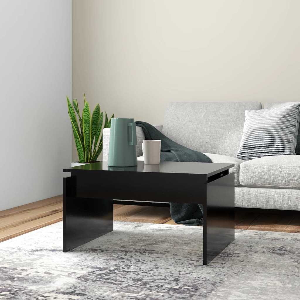 Mesa De Centro Madera De Ingeniería 68X50X38 Cm
