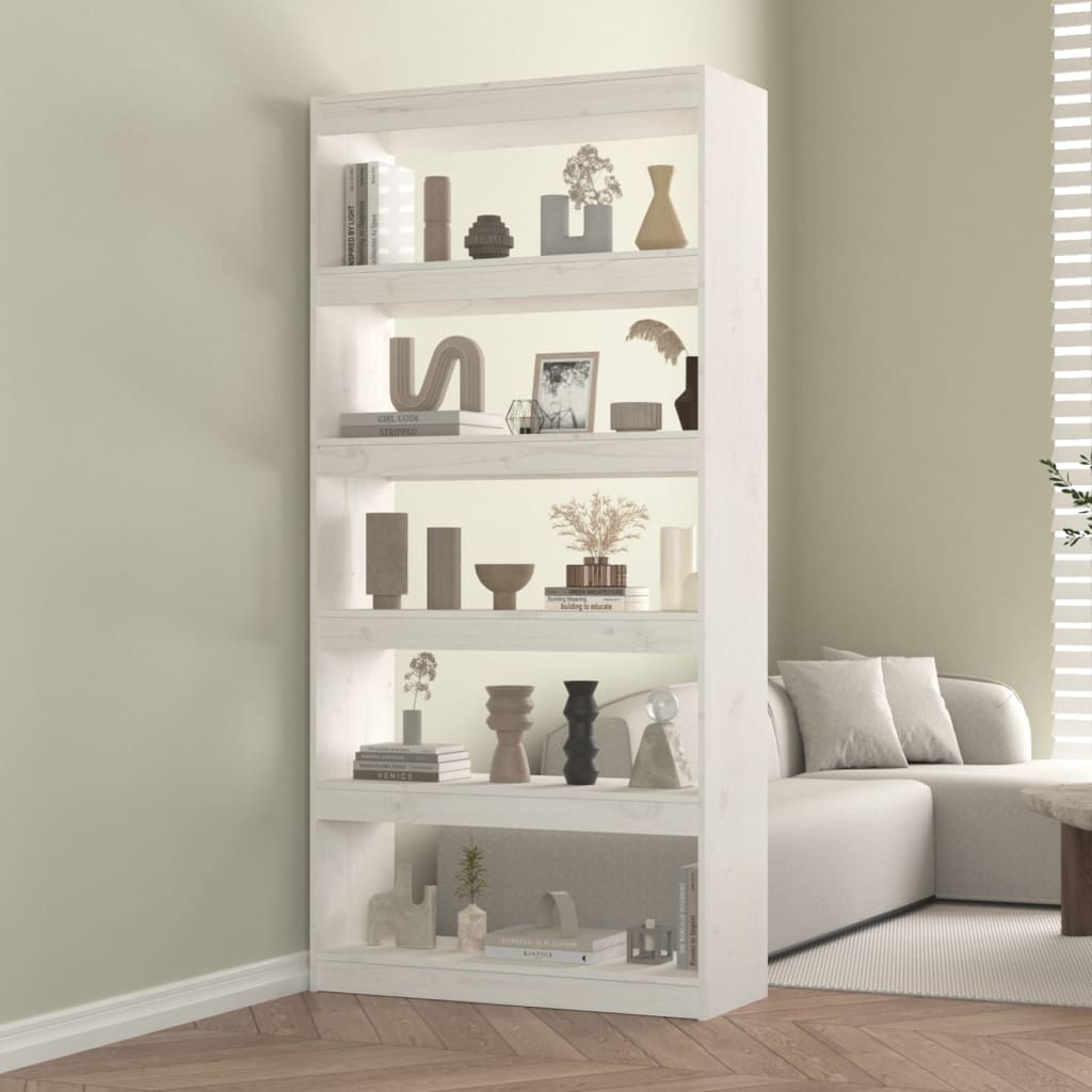 Estantería/Divisor De Espacios Madera Pino 80X30X71,5 Cm
