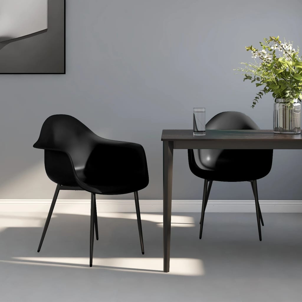 Sillas De Comedor 4 Unidades Blancas Pp