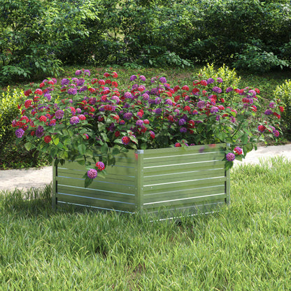 Mesa De Cultivo De Acero Galvanizado