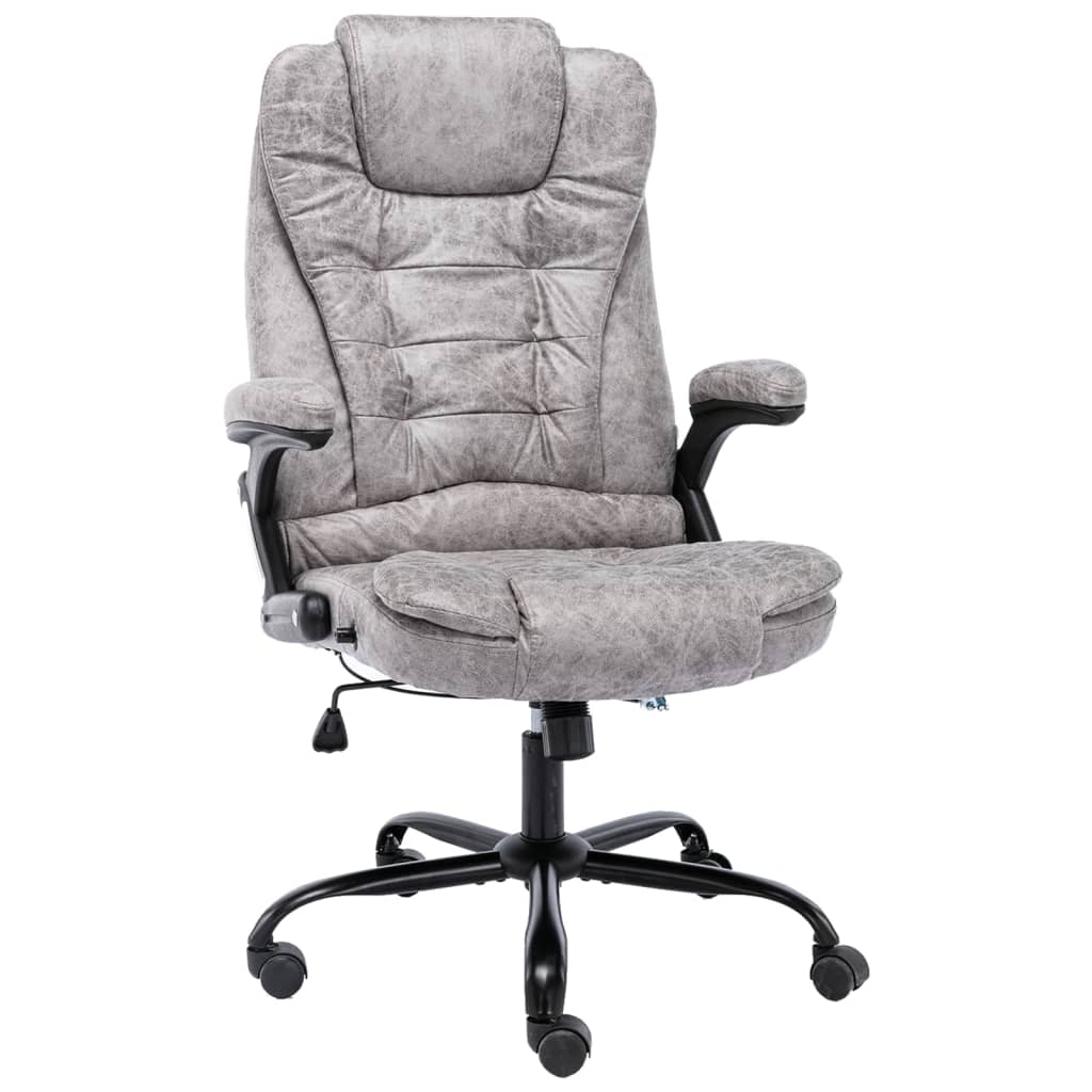 Silla De Oficina De Piel De Ante Sintética