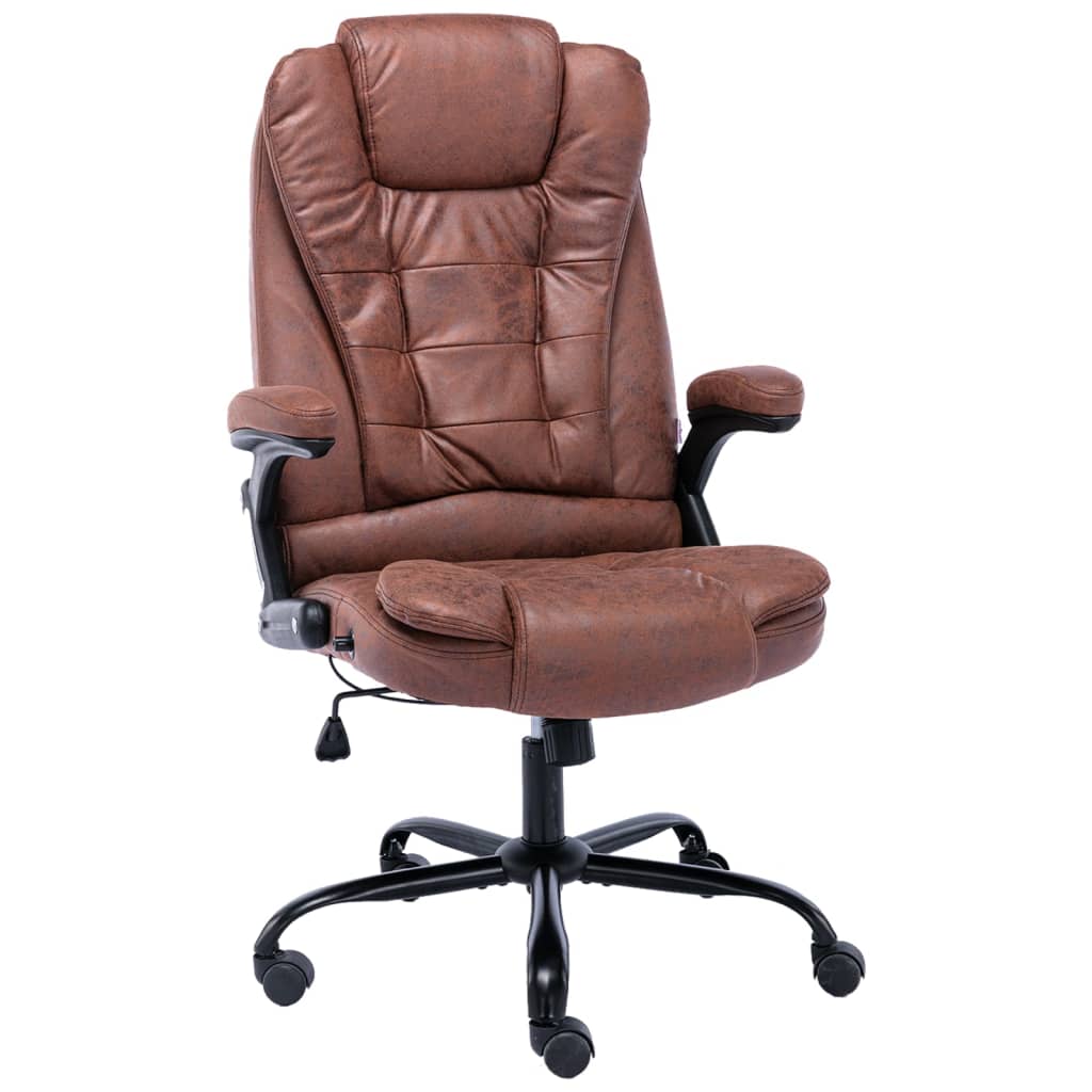 Silla De Oficina De Piel De Ante Sintética