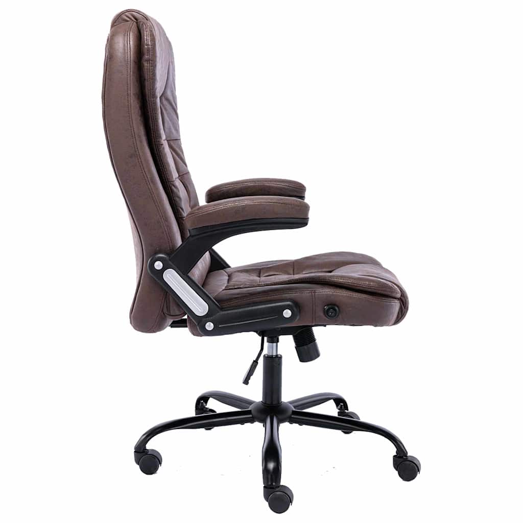Silla De Oficina De Piel De Ante Sintética