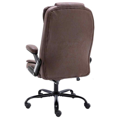 Silla De Oficina De Piel De Ante Sintética