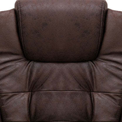 Silla De Oficina De Piel De Ante Sintética