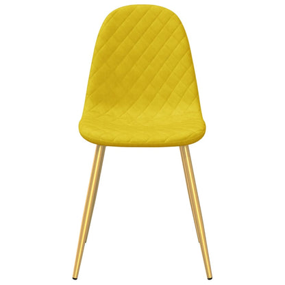 Sillas De Comedor 6 Uds Terciopelo