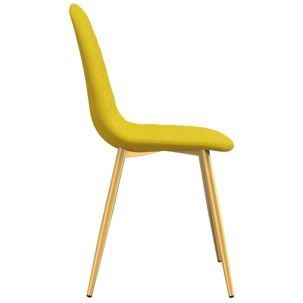 Sillas De Comedor 6 Uds Terciopelo