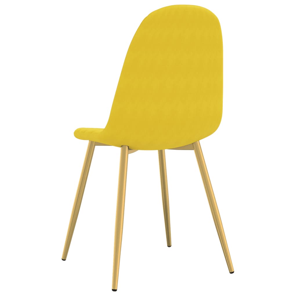 Sillas De Comedor 6 Uds Terciopelo