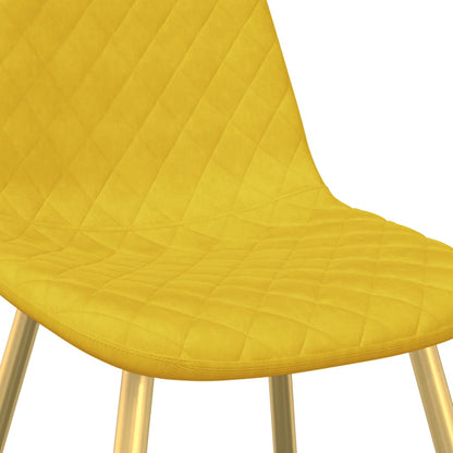 Sillas De Comedor 6 Uds Terciopelo