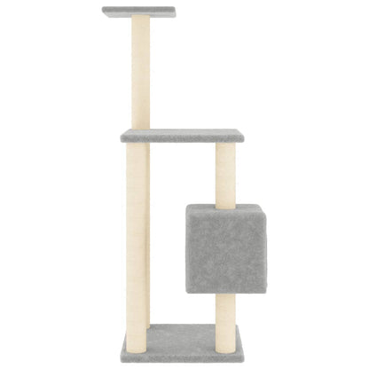 Rascador Para Gatos Con Postes De Sisal 104 Cm