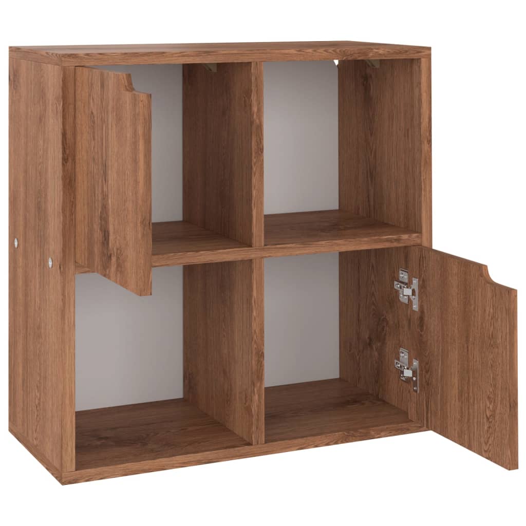 Estantería De Madera De Ingeniería 60X27,5X59,5Cm
