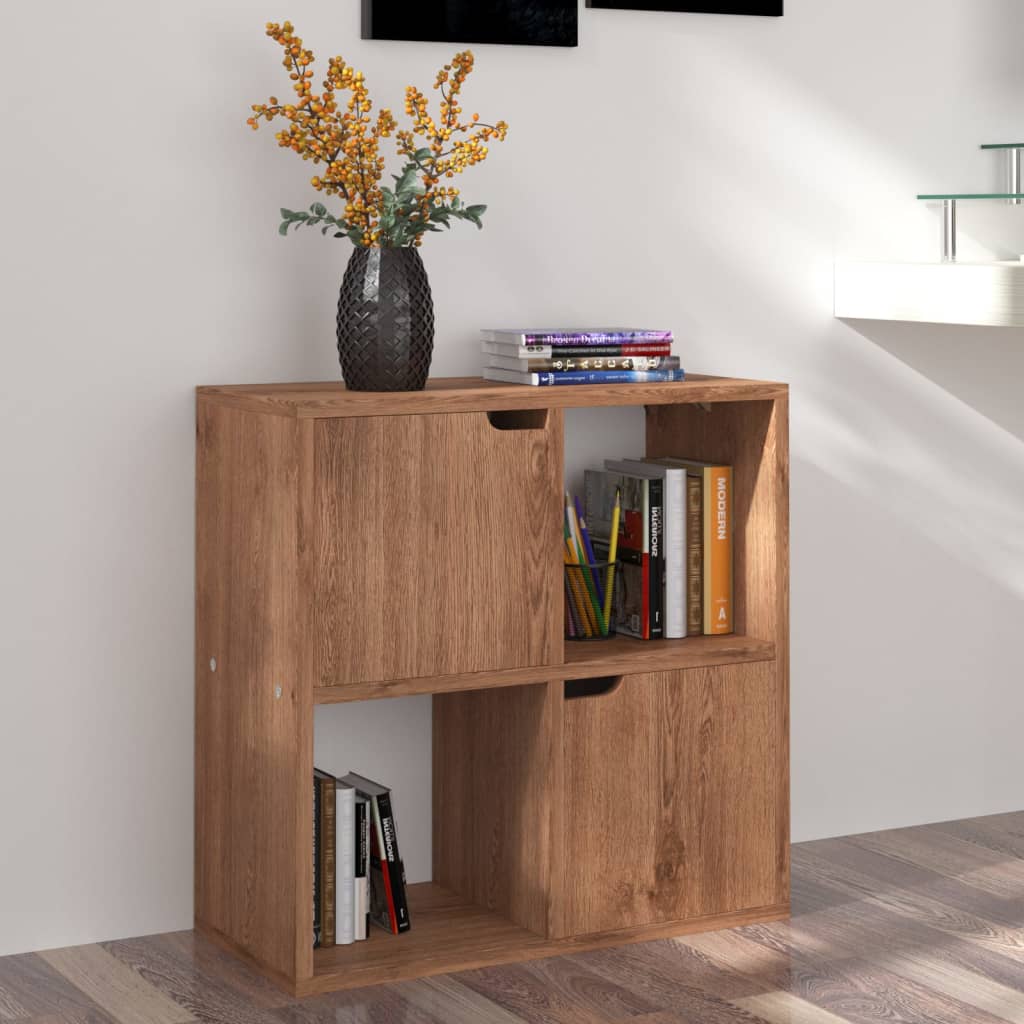 Estantería De Madera De Ingeniería 60X27,5X59,5Cm