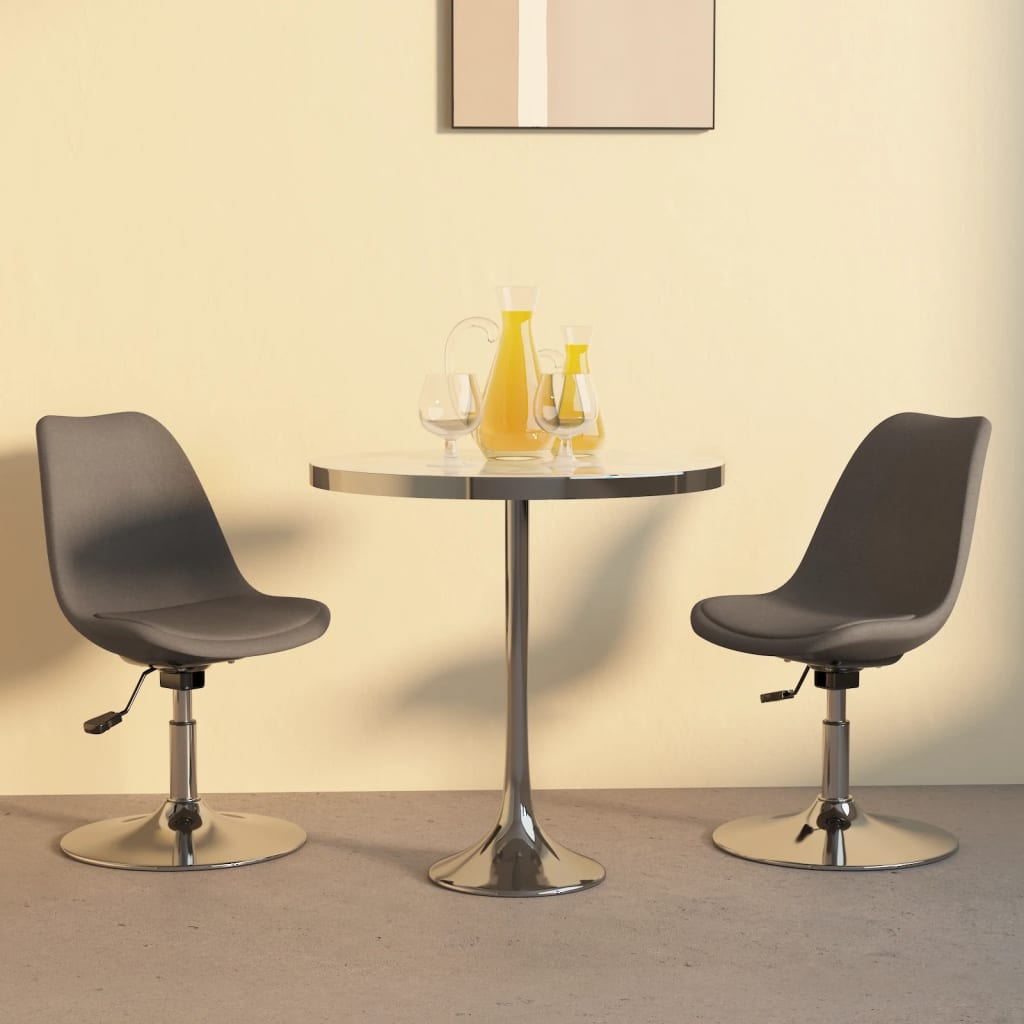 Sillas De Comedor Giratorias 4 Unidades Tela